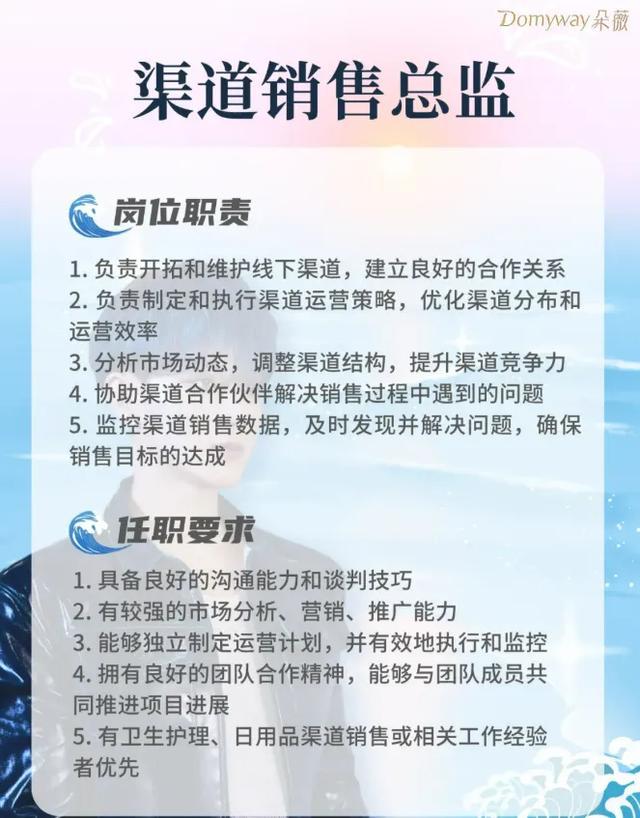 黄子韬卫生巾公司招人，月薪最高3万，大专起投，不限专业
