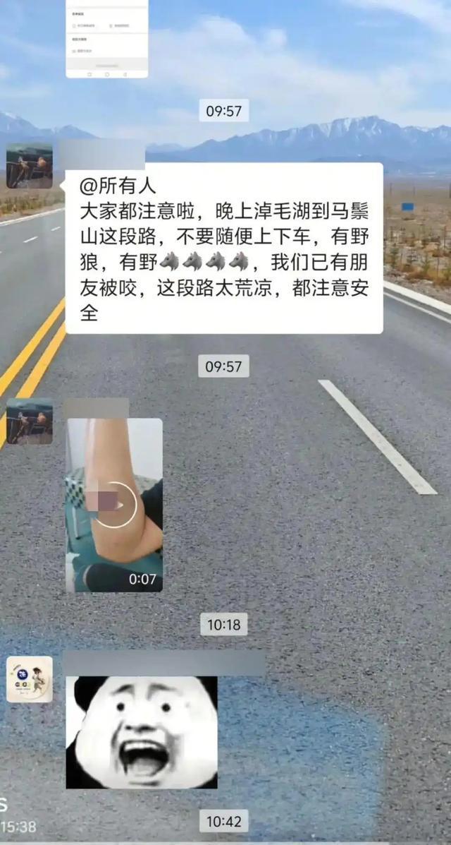 惊险一幕：司机深夜下车方便被狼咬伤，如今狼连车灯都不怕了