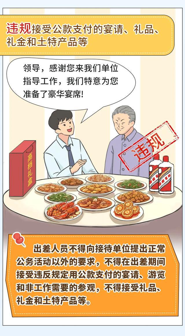 公务出差哪些情形算违规？