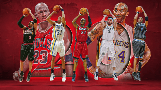 美媒评NBA历史20大分卫：乔丹居首